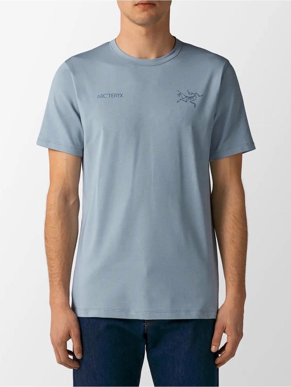 Arc'teryx Split SS Men's Powder Blue Short Sleeve Crew Tee XL